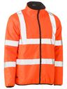 Taped Hi Vis Reversible Puffer Jacket BJ6350HT