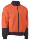 Two Tone Hi Vis Bomber Jacket BJ6730