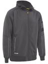Work Fleece Zip-Front Hoodie with Sherpa Lining BK6925
