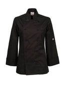 LADIES EXECUTIVE CHEFS LIGHTWEIGHT JACKET LONG SLEEVE