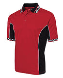 Podium MOTO POLO 2MP  Red/Black/White  Stock Clearance