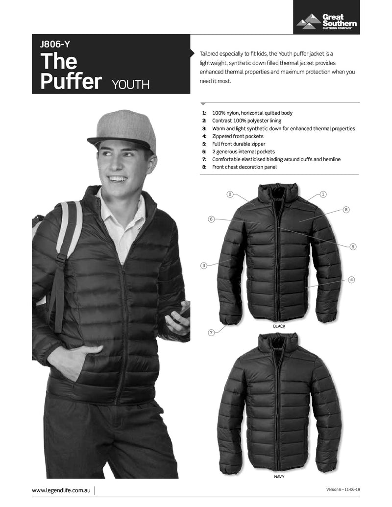 J806Y The Youth Puffer