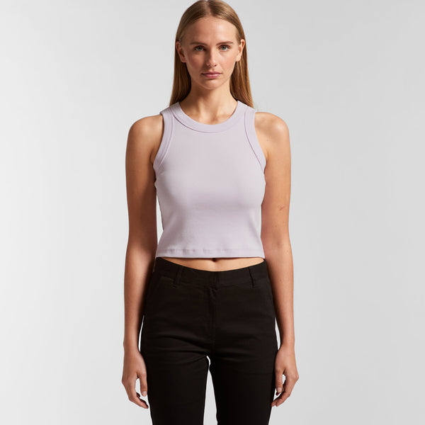 4064G Organic Rib Crop Tank