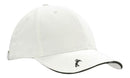Chino Twill Golf Cap with Peak Embroidery