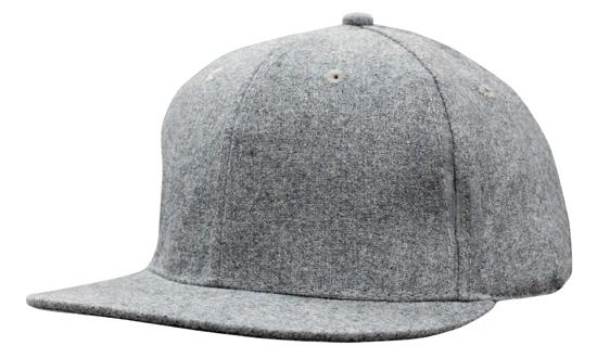 Grey Marle Flannel With Snap Back Pro Styling