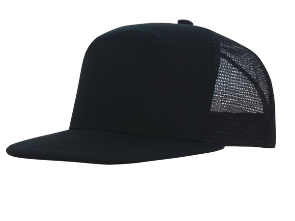 Premuim American Twill A Frame Cap with Mesh Back