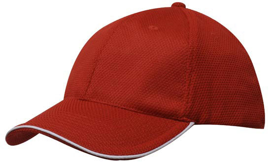 Double Pique Mesh Cap with Open Sandwich