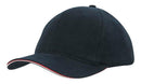 Brushed Heavy Cotton Cap with Double Sandwich