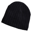 Cable Knit Beanie OSFA / Dark Grey