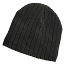 Cable Knit Beanie OSFA / Dark Grey