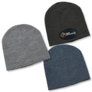 Heather Skull Beanie OSFA / Grey