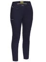 Women's Mid Rise Stretch Cotton Pants BPL6015