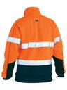 Taped Hi Vis 1/4 Zip Fleece Pullover with Sherpa Lining BK6987T