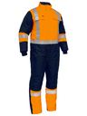 X Taped Two Tone Hi Vis Freezer Coverall BC6453T