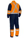 X Taped Two Tone Hi Vis Freezer Coverall BC6453T