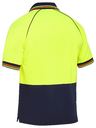 Two Tone Hi Vis Short Sleeve Polo BK1440