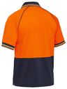 Two Tone Hi Vis Short Sleeve Polo BK1440