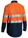 Taped Hi Vis Closed Front Cool Lightweight Shirt BSC6896