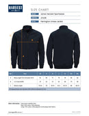 JH108 Harrington Unisex Jacket