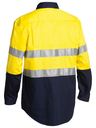 Taped Hi Vis Closed Front Cool Lightweight Shirt BSC6896