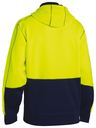 Hi Vis Zip Front Fleece Hoodie BK6819