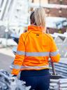 Women's Taped Hi Vis Fleece Jumper BKL6818T