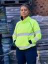 Women's Taped Hi Vis Fleece Jumper BKL6818T