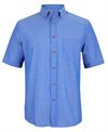 4ICS JB's MENS ORIGINAL S/S INDIGO CHAMBRAY SHIRT