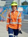 Women's X Taped Biomotion Hi Vis Cool Lightweight Drill Shirt BL6166XT