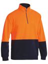 Hi Vis Polar fleece Zip Pullover  BK6889