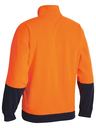 Hi Vis Polar fleece Zip Pullover  BK6889