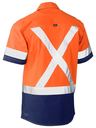 Flx & Move™ X Taped Hi Vis Utility Shirt BS1177XT