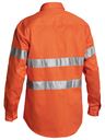 Taped Hi Vis Closed Front Drill Shirt BTC6482