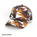 AH069 Cammo 6-Panel Cap
