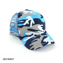 AH296 Camouflage Trucker Mesh Cap