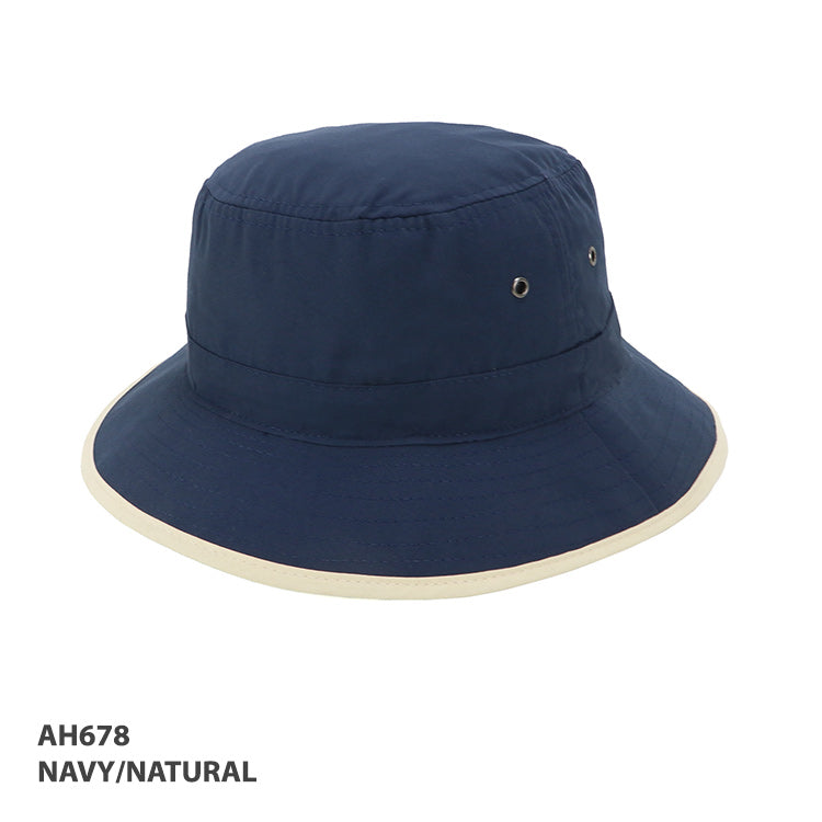 AH678 Microfibre Bucket Trim Hat