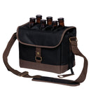 Bottle Caddy Cooler black/tan