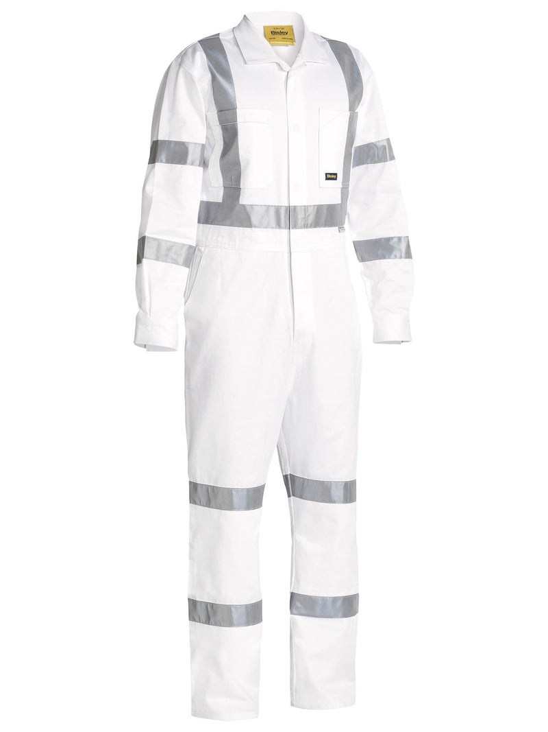 3M Taped White Drill Coverall