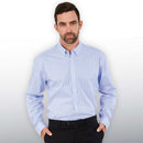 Barkers Hudson Check Shirt – Mens S / Sky Blue/White