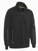 Work Fleece 1/4 Zip Pullover with Sherpa Lining BK6924