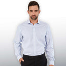 Barkers Lyndhurst Check Shirt – Mens S / White/Blue