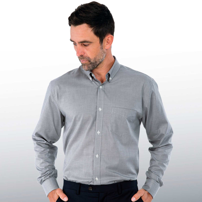 Barkers Norfolk Shirt – Mens S / grey