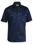 Closed Front Cotton Drill Shirt BSC1433