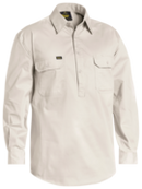 Closed Front Cool Lightweight Drill Shirt BSC6820