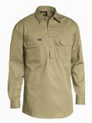 Closed Front Cool Lightweight Drill Shirt BSC6820