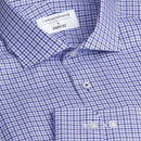Barkers Stamford Check Shirt – Mens S / Navy/Blue/White