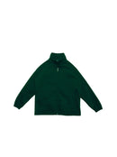 Poly Cotton Fleece Zip Through Jacket