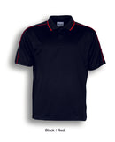 Mens Breezeway Striped Polo
