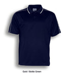 Mens Breezeway Striped Polo