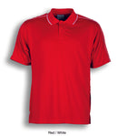 Mens Breezeway Striped Polo